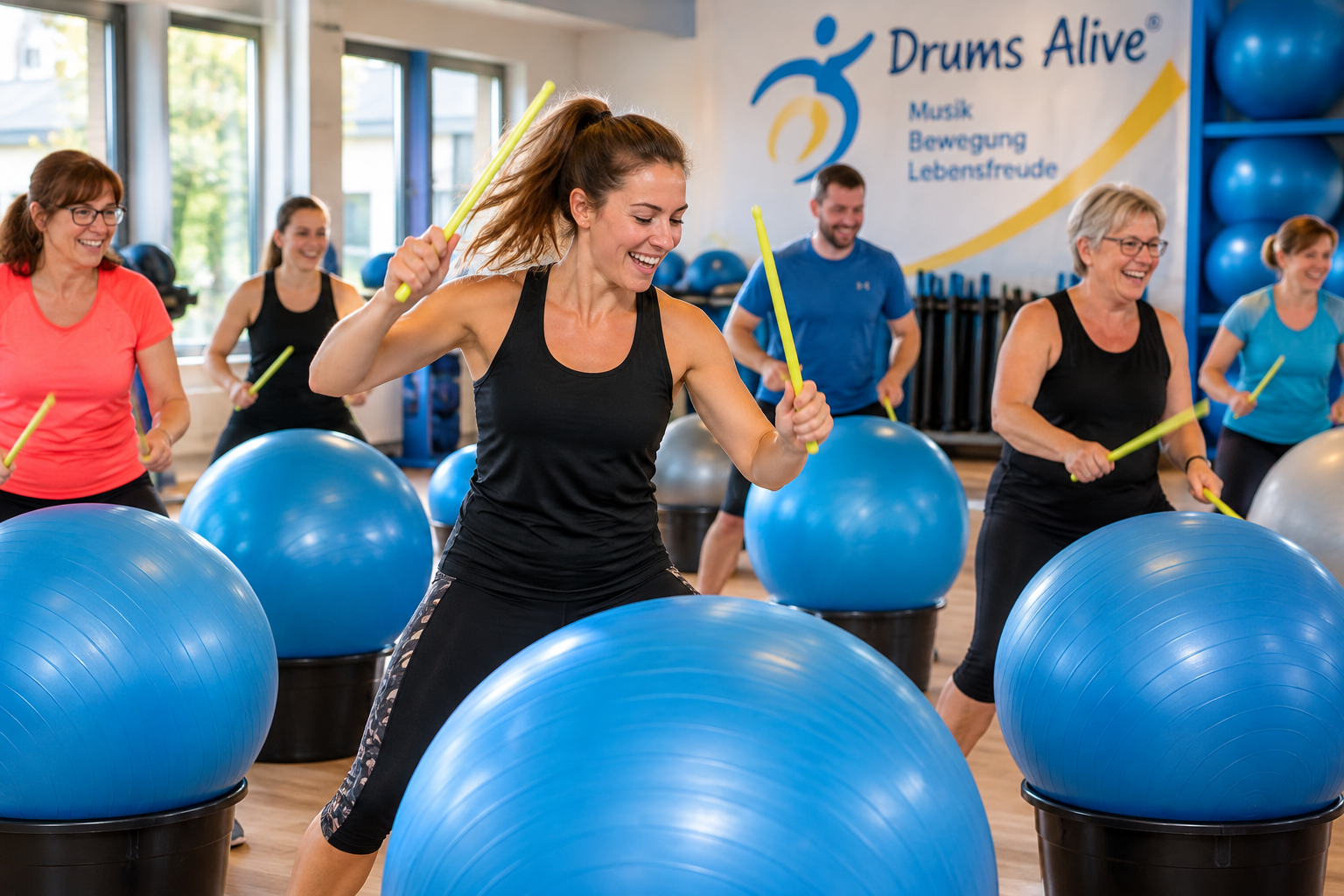 Drums Alive Kurs bei My Happy Body